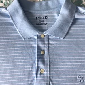 💐2 for $15 Izod Light Blue 2XL Golf Shirt